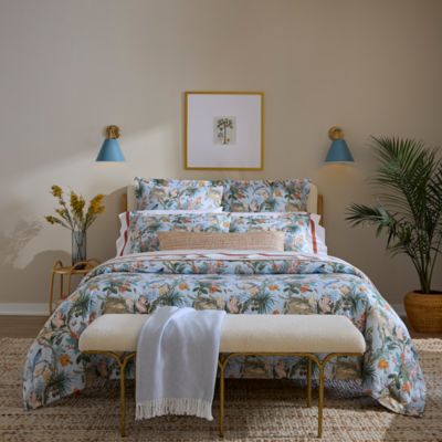 X Scalamandre Cinque Terra Printed Percale Sham, King