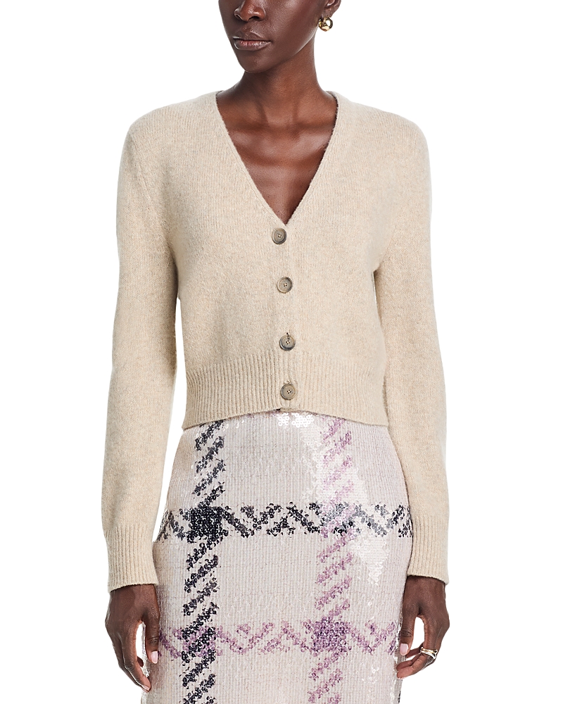 Brandon Maxwell Sloane Cashmere Silk Cardigan