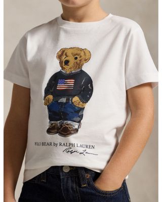 Boys' Polo Bear Cotton Jersey Tee - Little Kid