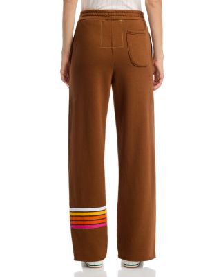 Cropped Crew Sweatshirt & Wide Leg Pocket Sweatpants