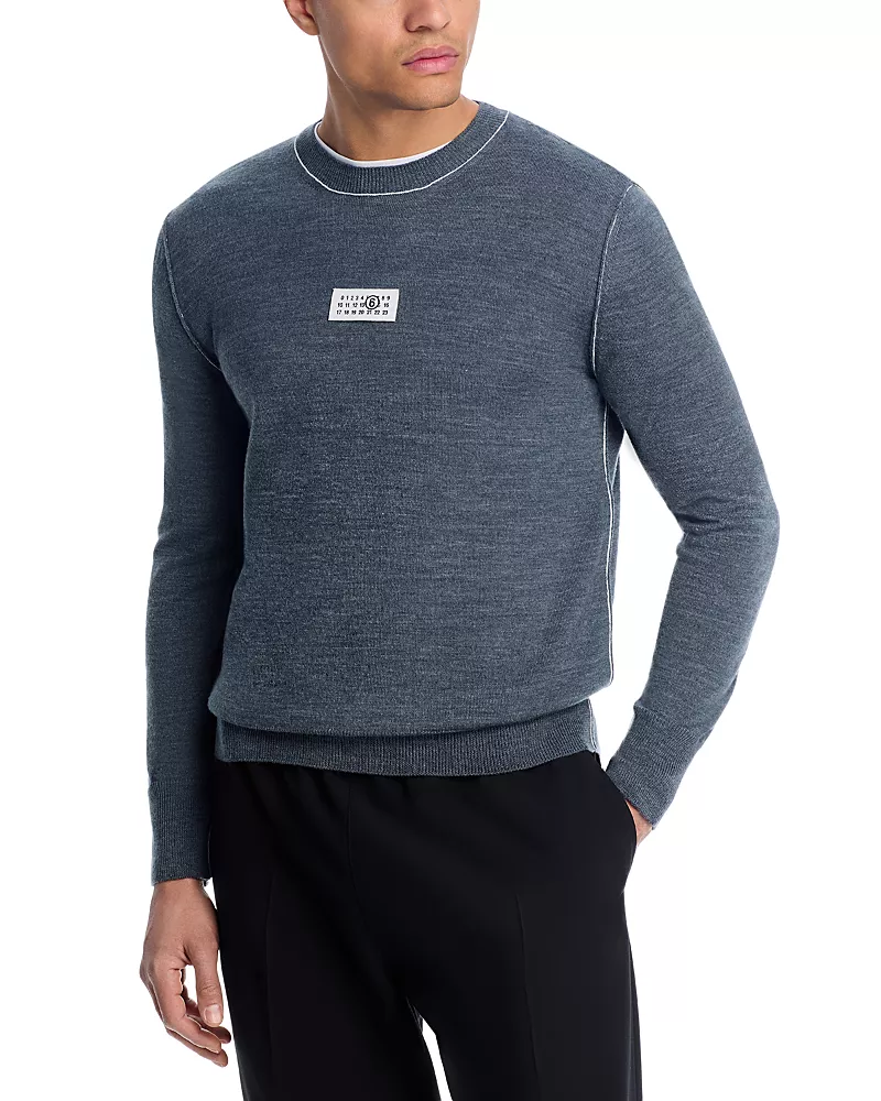 MM6 Maison Margiela Crewneck Logo Sweater