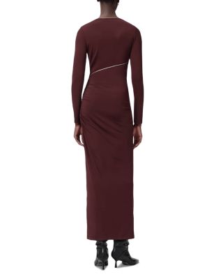 Elsie Zipper Maxi Dress