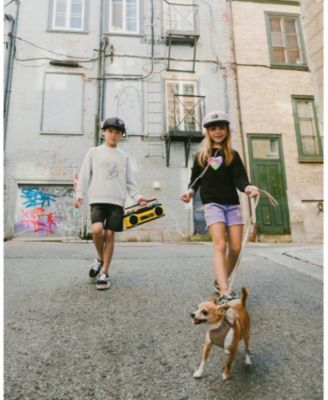 Boys' Long Sleeve Sneaker French Terry Sweatshirt - Little Kid, Big Kid