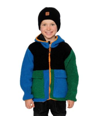 Boys' Long Sleeve Sherpa Jacket - Little Kid, Big Kid