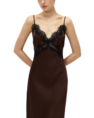 Evy Satin Slip Dress