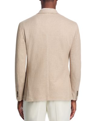 Cotton M&eacute;lange Jersey Unstructured Regular Fit Sport Coat - Exclusive