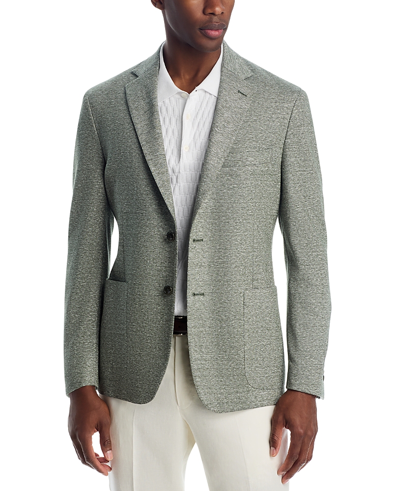 The Men's Store at Bloomingdale's Cotton & Linen Jersey Unstructured Regular Fit Sport Coat - Exclusive