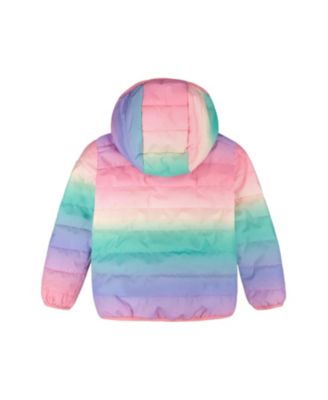 Girls' Quilted Mid-Season Gradient Jacket - Big Kid