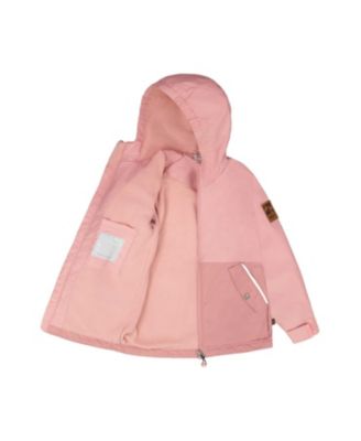 Girls' Mid-Season Flap Pockets Jacket - Little Kid