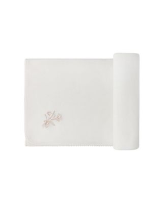 Unisex Velour Center Floral Collection Blanket - Baby