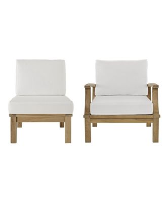  Marina Outdoor Patio Teak, Set of 2
