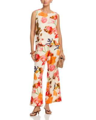 Printed Drawstring Pants