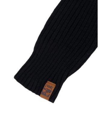  Unisex Soft Ribbed Knit Mittens - Little Kid, Big Kid