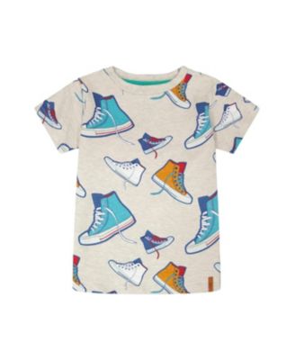 Boys' Organic Cotton Jersey Shoes T-Shirt - Little Kid