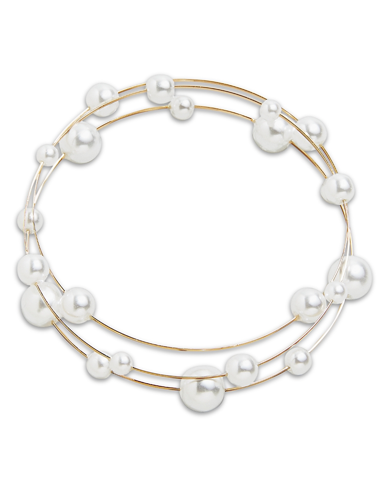 Baublebar Blair Glass Pearl Bracelets, Set of Three