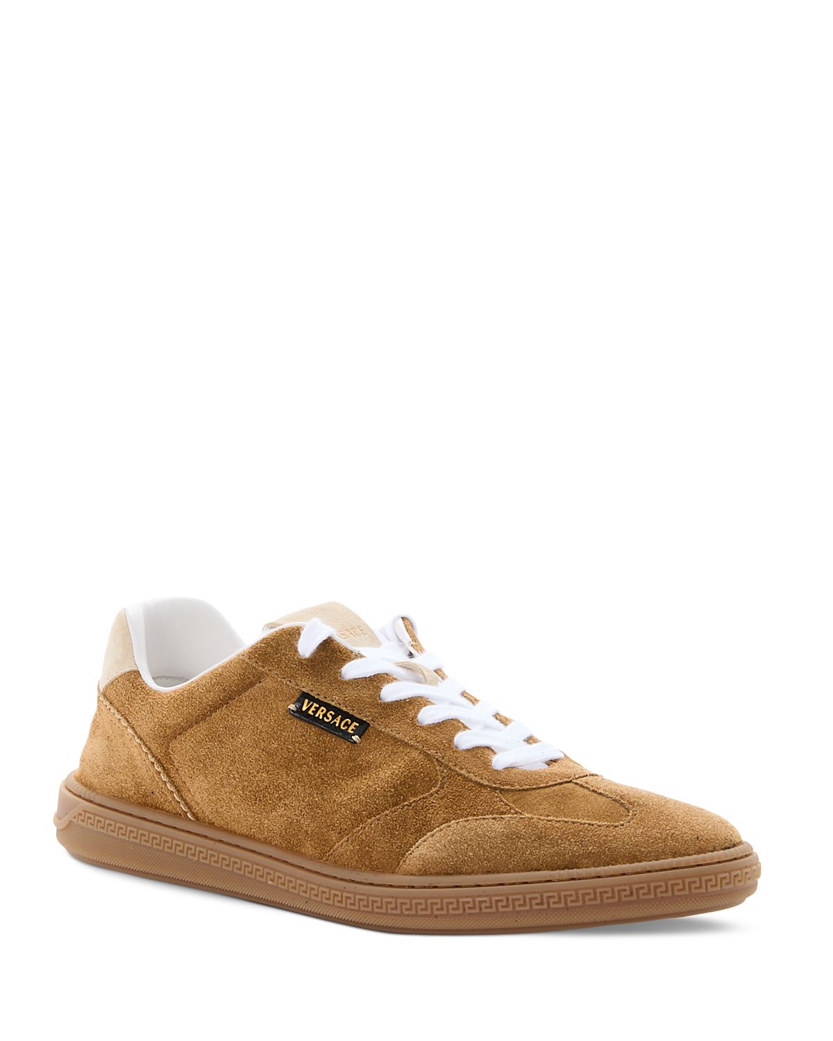 Versace Men's Lace Up Low Top Sneakers