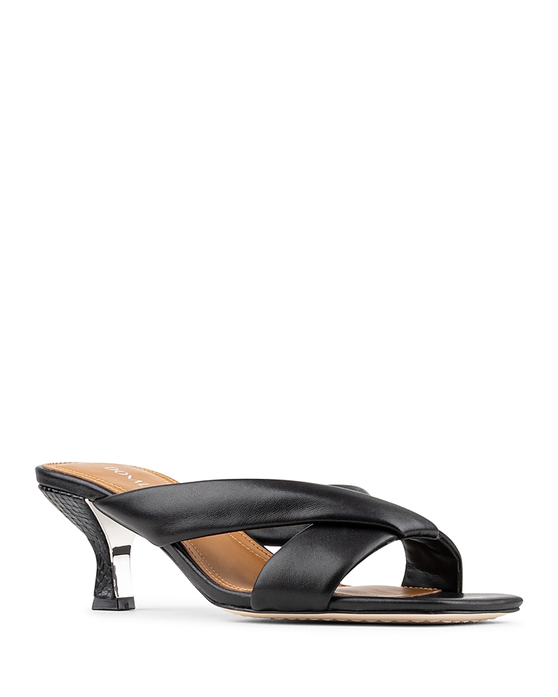Donald Pliner Women's Gennessa Mid Heel Mule Sandals