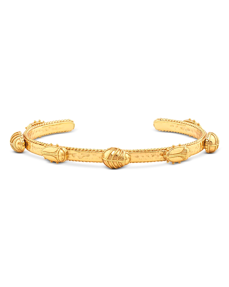 Capucine De Wulf Scarab Petite Cuff Bracelet