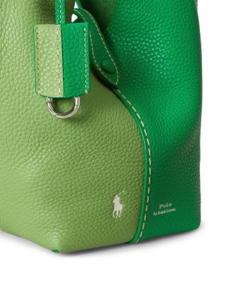 Polo Play Small Leather Crossbody Tote