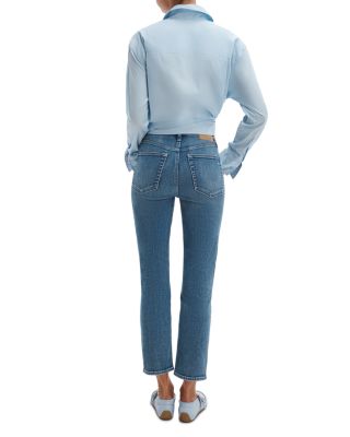 Flexi Wren High Rise Ankle Slim Jeans in Herman	