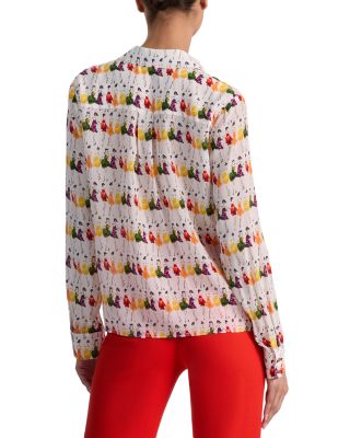 Willa Staceface Silk Top 