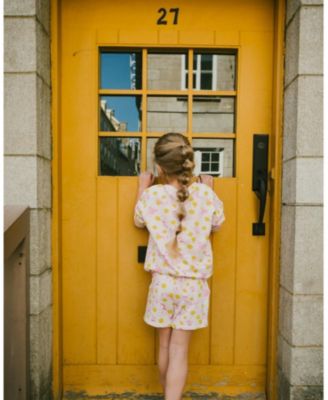 Girls' French Terry Daisies Sweatshirt - Little Kid