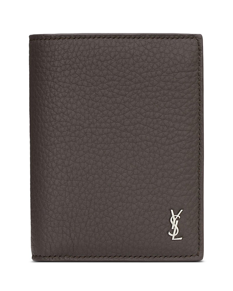 Saint Laurent Tiny Cassandre Credit Card Wallet · OS