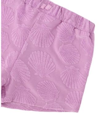 Girls' Terry Sleeveless Tank Top with Elastic Waist Shorts Set - Big Kid