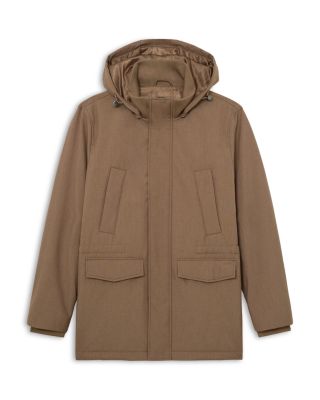 Hooded Zip Through Lord Coat