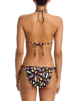 Printed Bikini Top - Exclusive