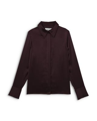 Ameira Silk Satin Shirt