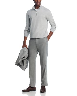 Quarter Zip Mock Neck Sweater