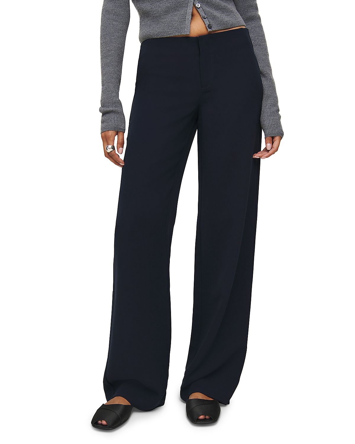 Reformation Vida Low Rise Pants