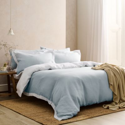 Cavendish Luxury Soft Linen Reversible Duvet Cover Set, King - Exclusive