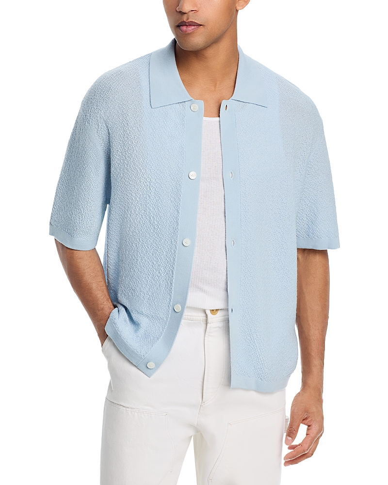Frame Short Sleeve Cardigan Sweater
