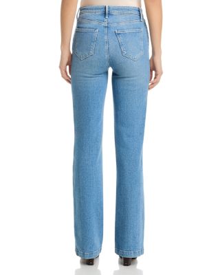 Clayton High Rise Wide Leg Jeans in Calabasas