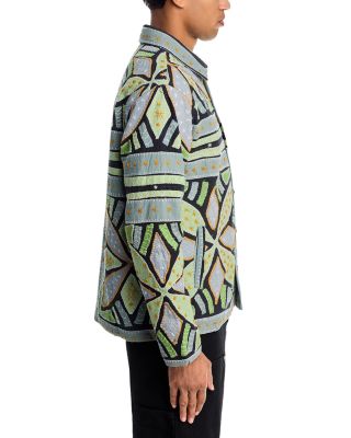 Godhadi Printed Quilted Jacket