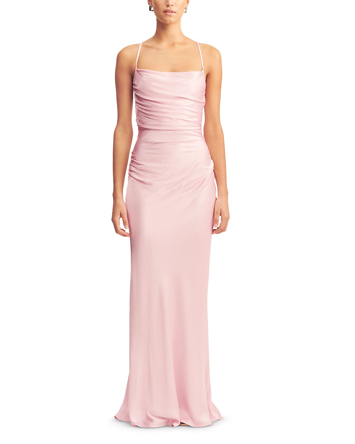 Shona Joy La Lune Lace Up Back Maxi Dress