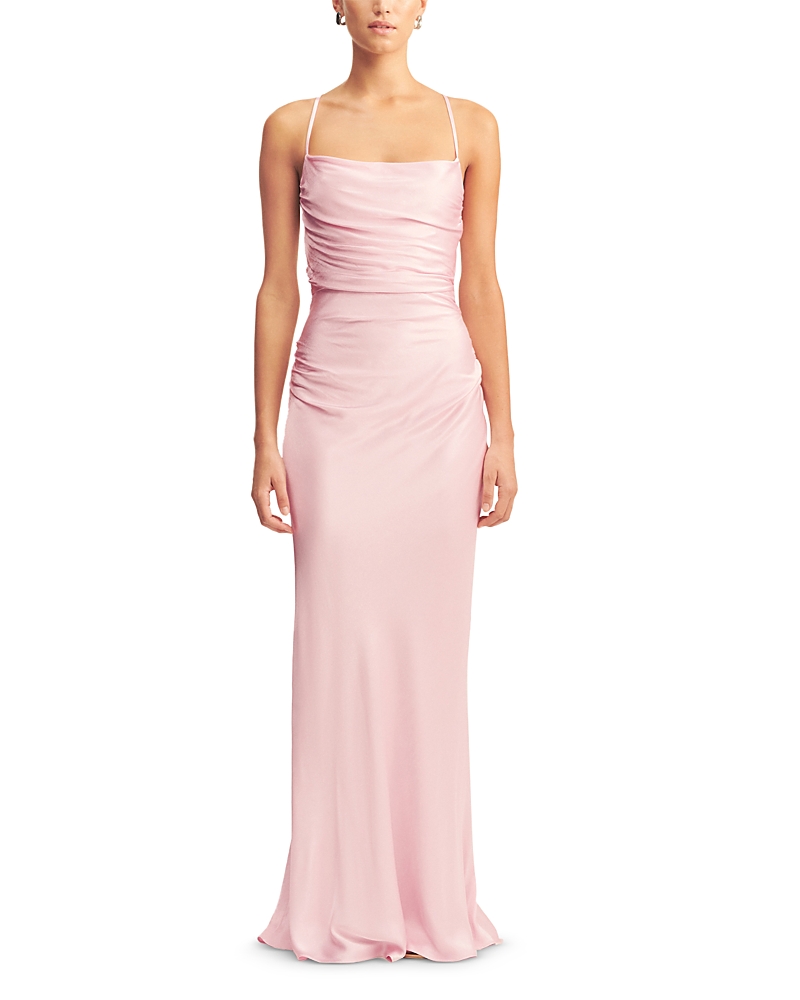 Shona Joy La Lune Lace Up Back Maxi Dress
