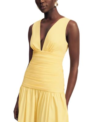 Campbell Gathered Maxi Dress