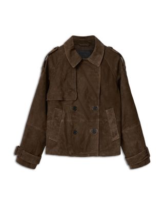 Reya Suede Cropped Jacket