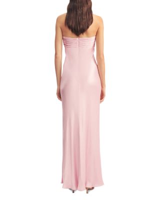 La Lune Strapless Maxi Dress