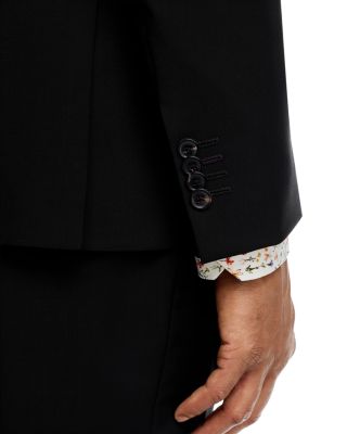 Soho Canvas Wool And Mohair Extra Slim Fit Suit