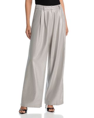 Metallic Linen Blend Blazer & Metallic Linen Blend Pants - Exclusive