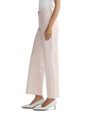 Petite Karmine High Rise Ankle Wide Leg Jeans in Ballet