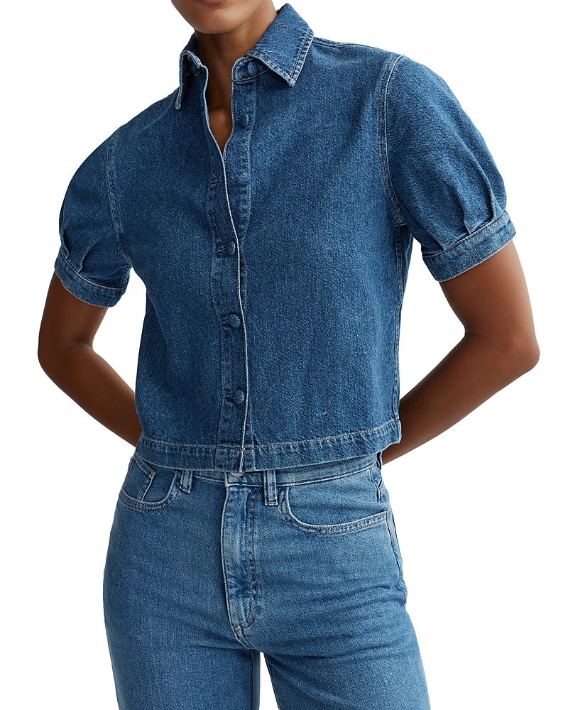 DL1961 Montauk Puffed Sleeve Shirt