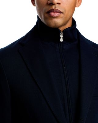 Cotton Jersey Jacket With Removable Bib