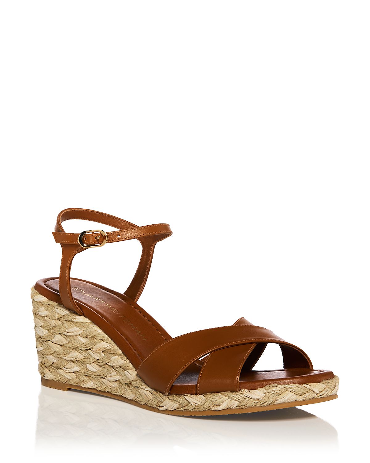 Stuart Weitzman Women's Dayna Espadrille Wedge Sandals
