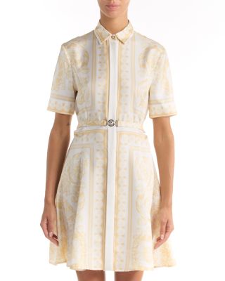 Barocco Foulard Silk Dress