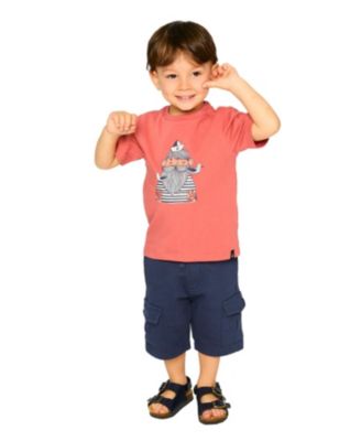 Boys' Organic Cotton Sailor Graphic Short Sleeve T-Shirt - Little Kid, Big Kid
